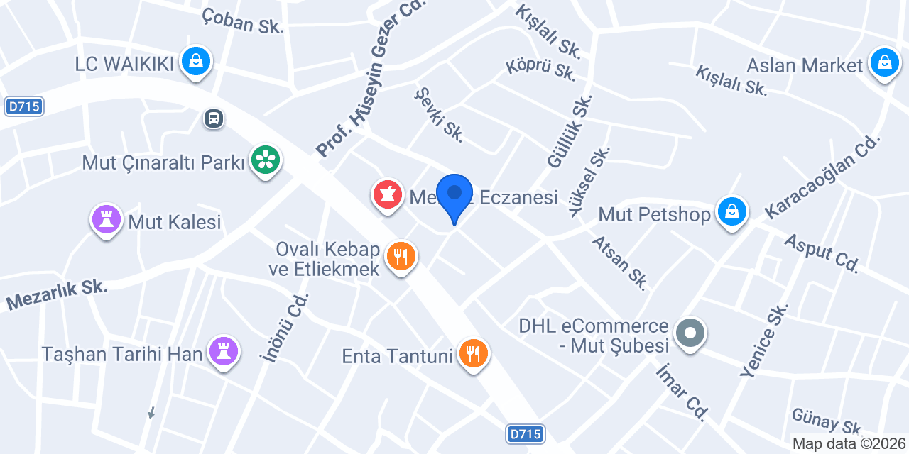 Yasin Elektronik MUT konumu