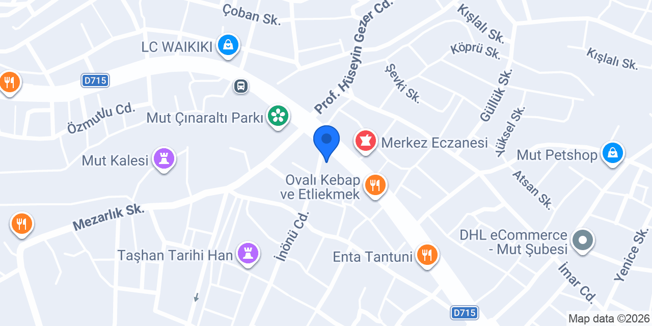 Çerekçi Eczanesi konumu