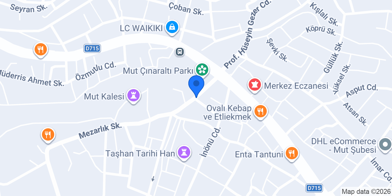 Yeni Eczane konumu