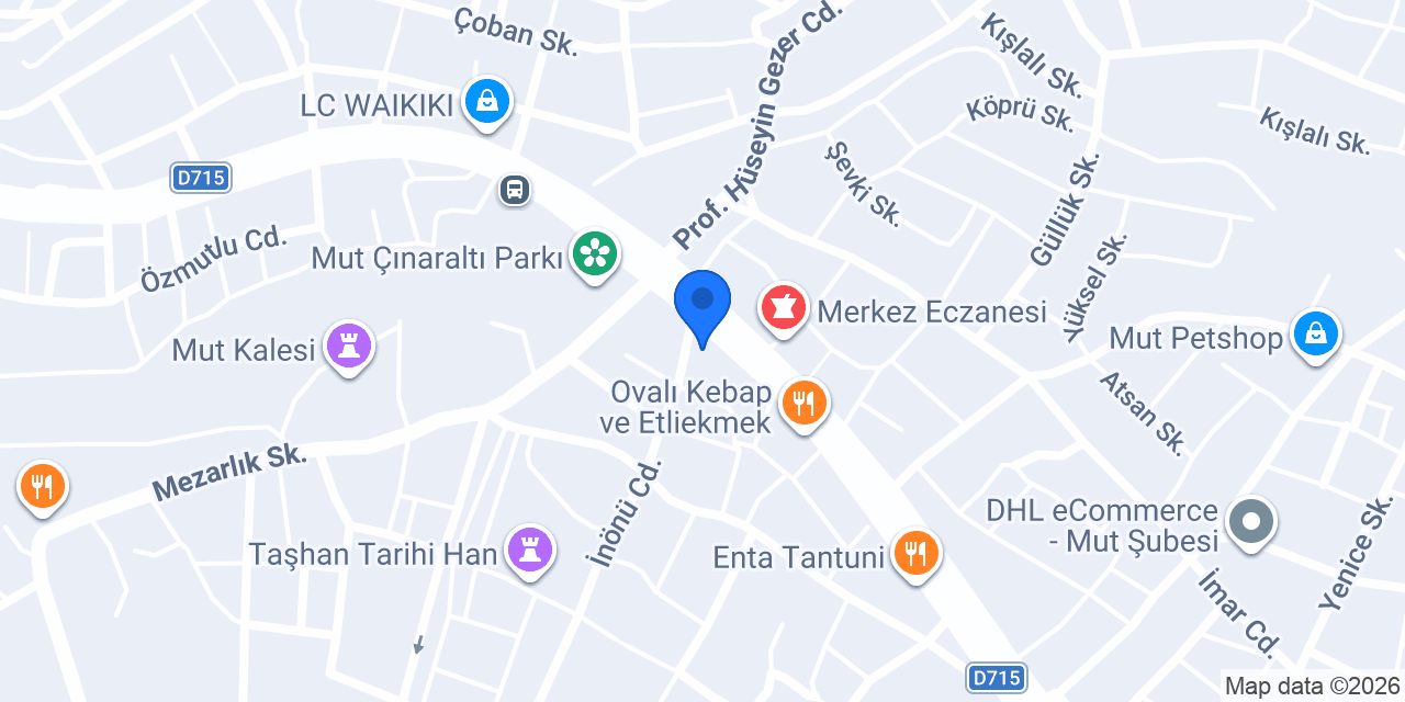 AVUKAT İbrahim KENAS konumu