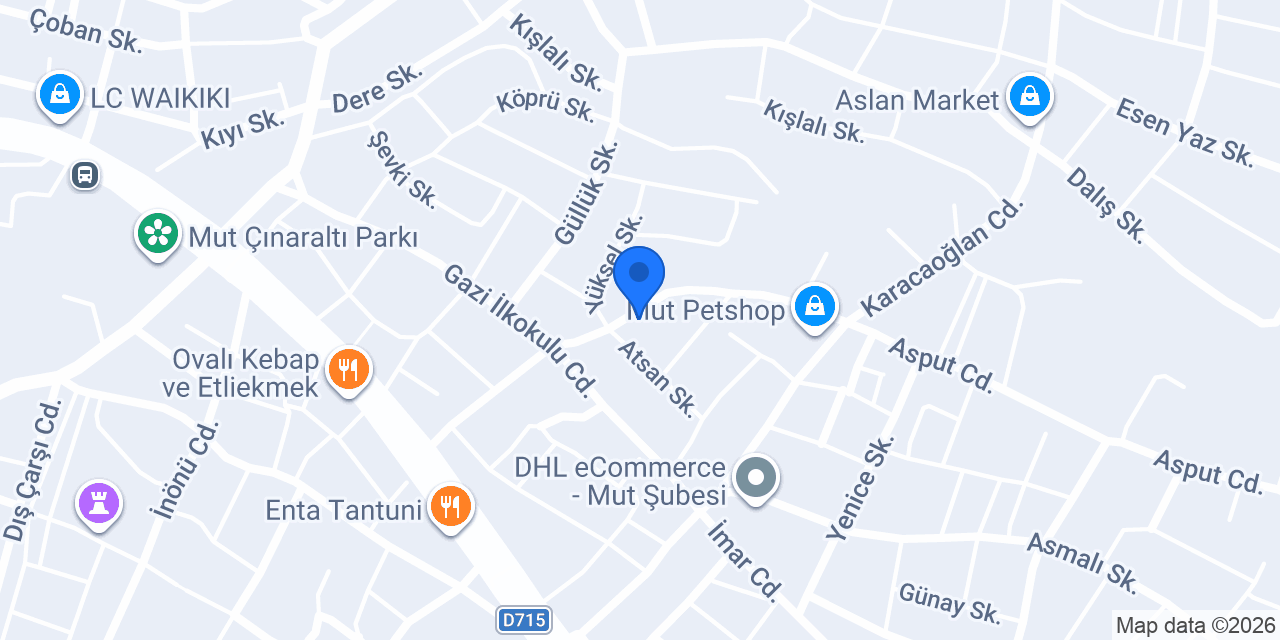 Atik Psikoteknik Değerlendirme Merkezi konumu