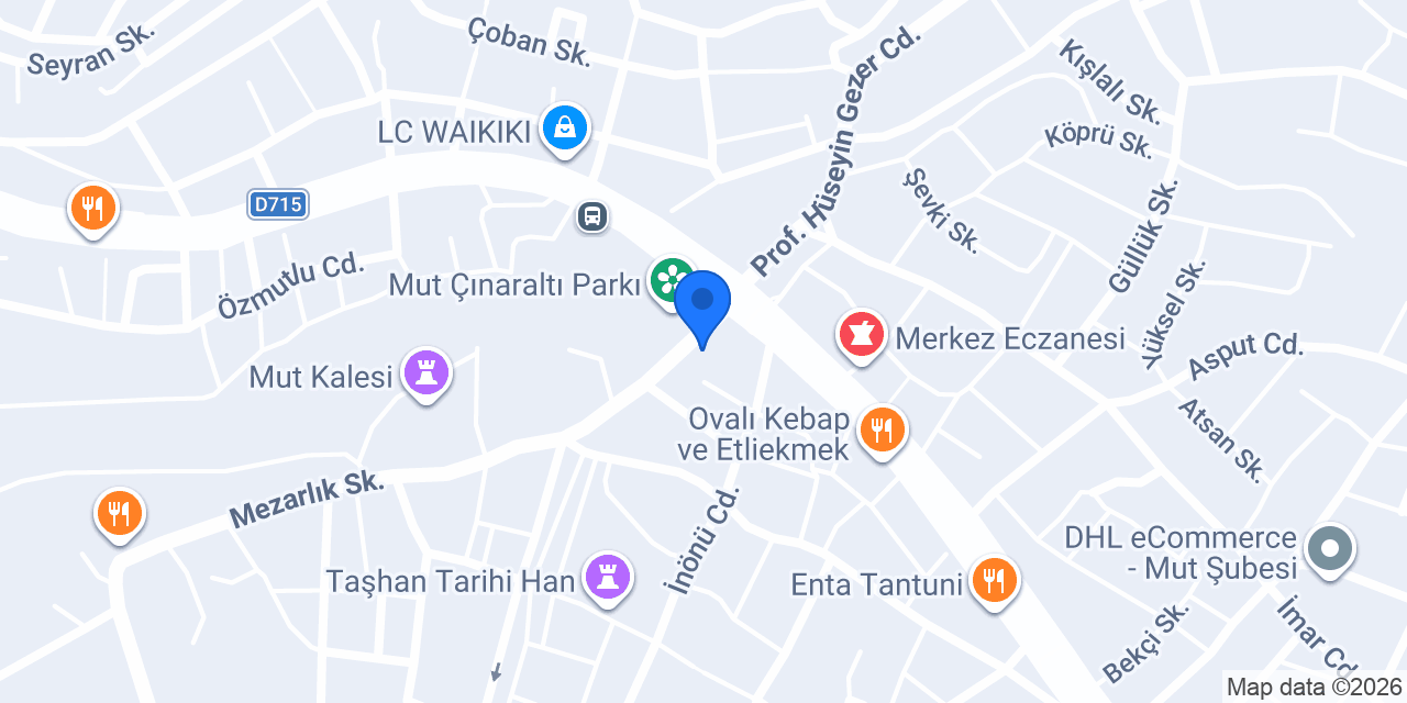 Çınarüstü Sıkma Börek Mayalı konumu