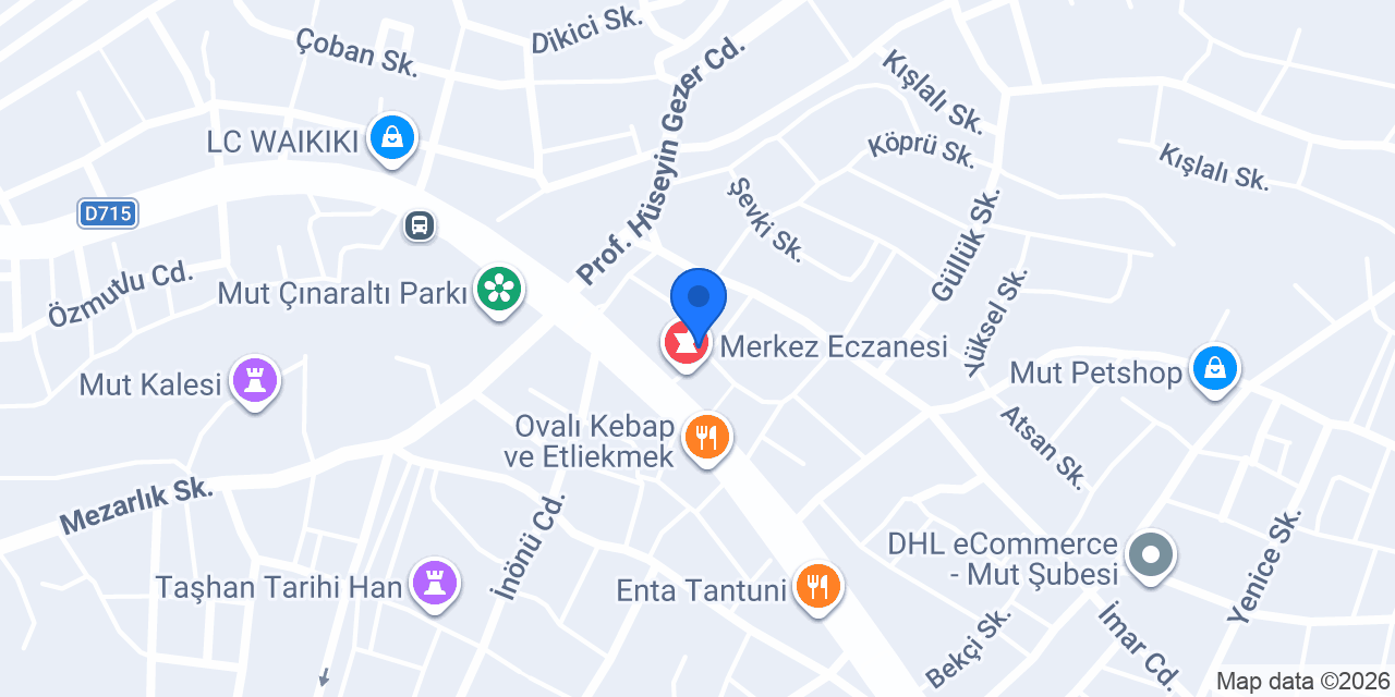 ÇELEBİ VETERİNER KLİNİĞİ konumu