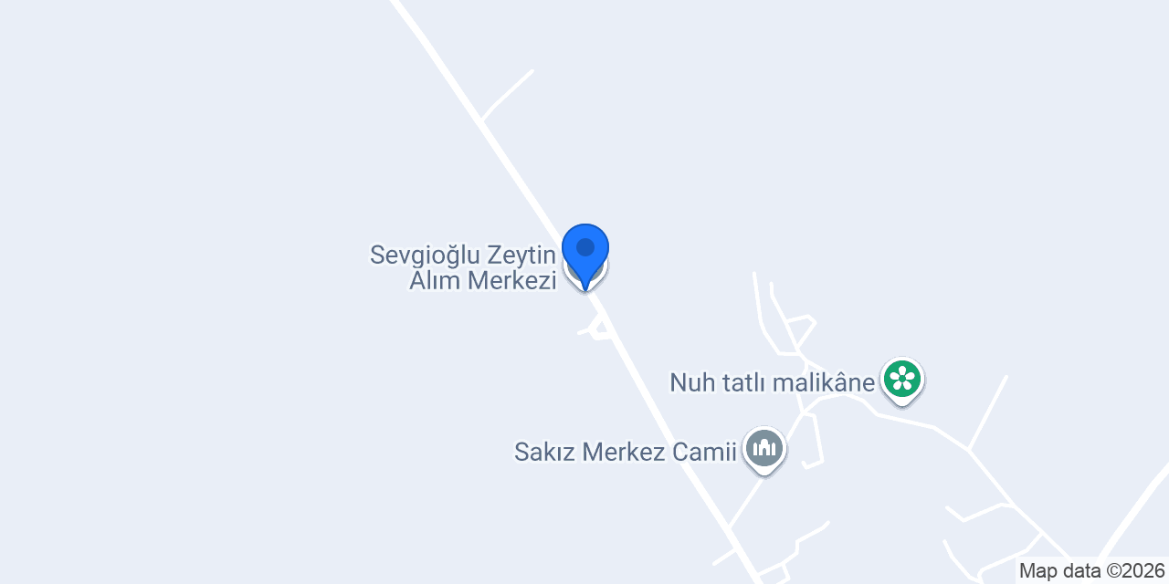 Sevgioğlu Zeytin Alım Merkezi konumu