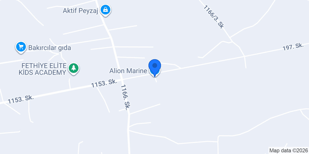 Alion Marine konumu