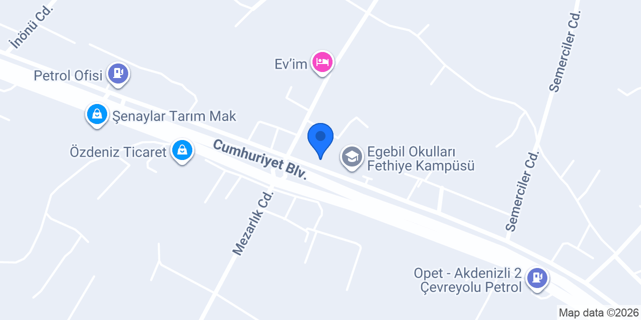 Azizoğlu Orman Ürünleri konumu