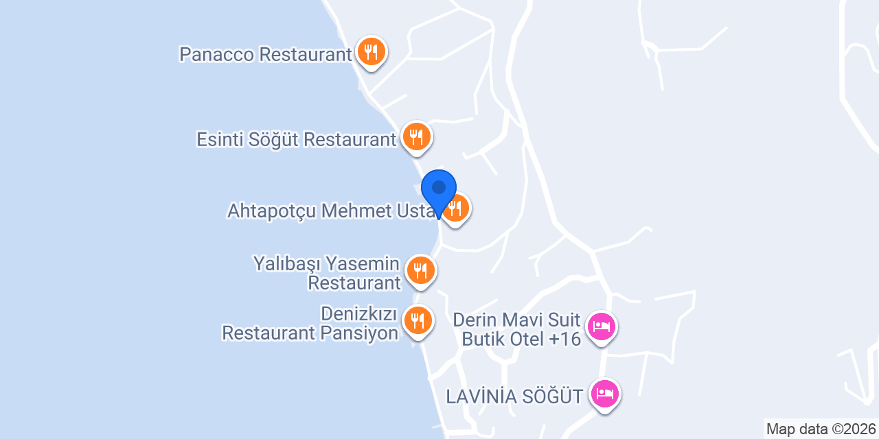 Manzara Söğüt Service Pier konumu