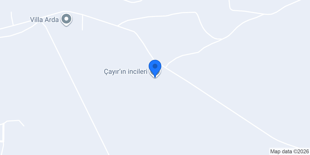 Çayır’ın incileri konumu
