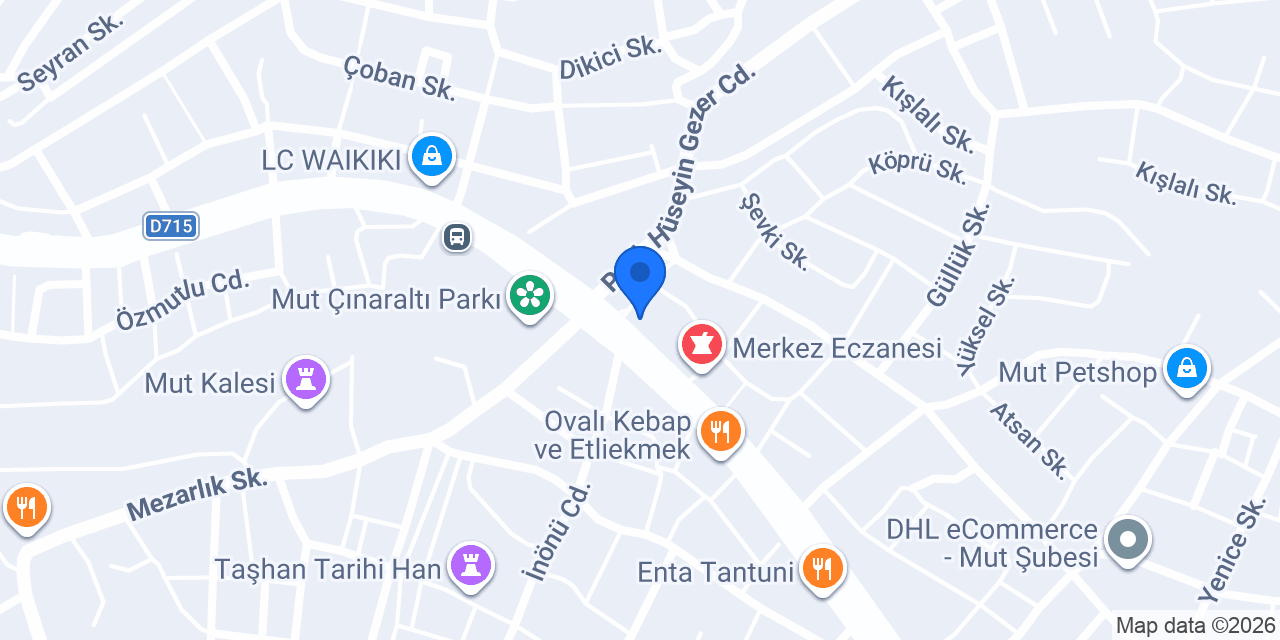 GM yemekcilik konumu