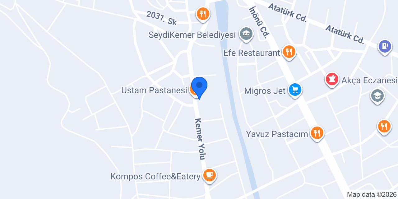 Çağ Veteriner Kliniği konumu