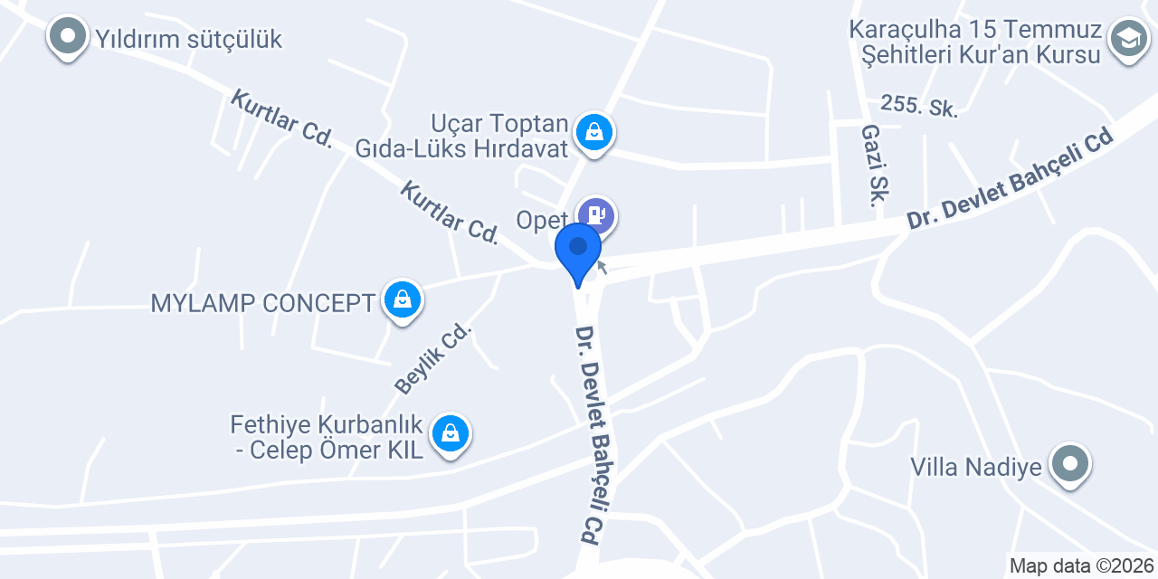Çekirdek Cafe konumu