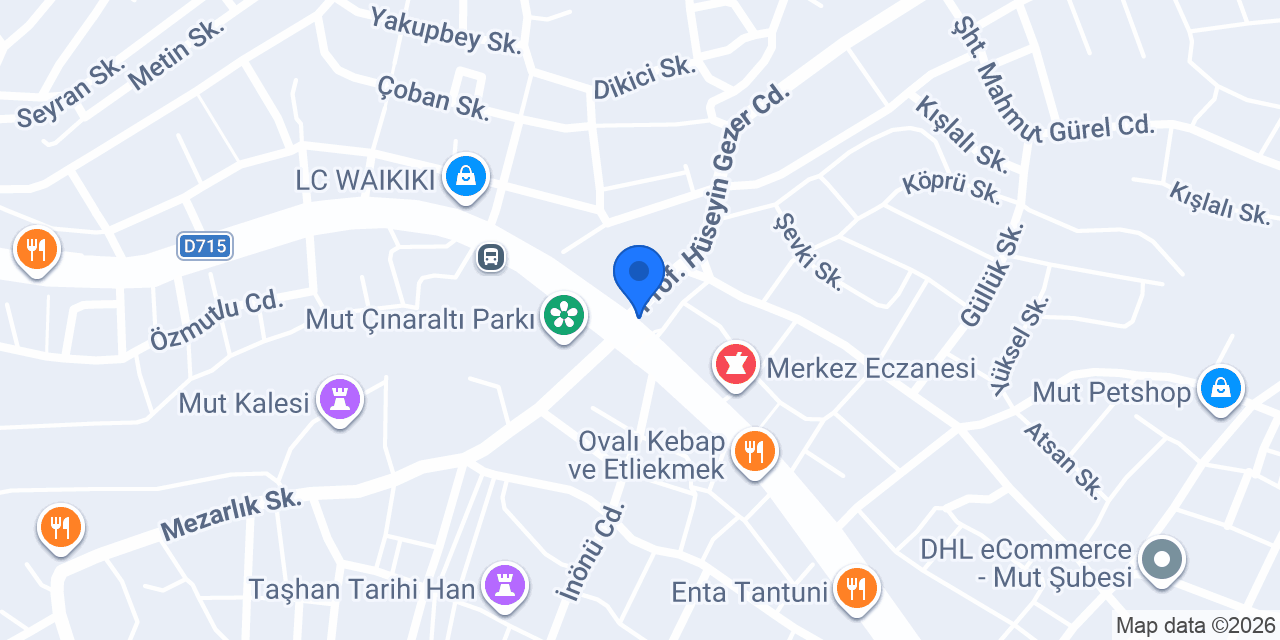 Chıtır Chicken Mut konumu