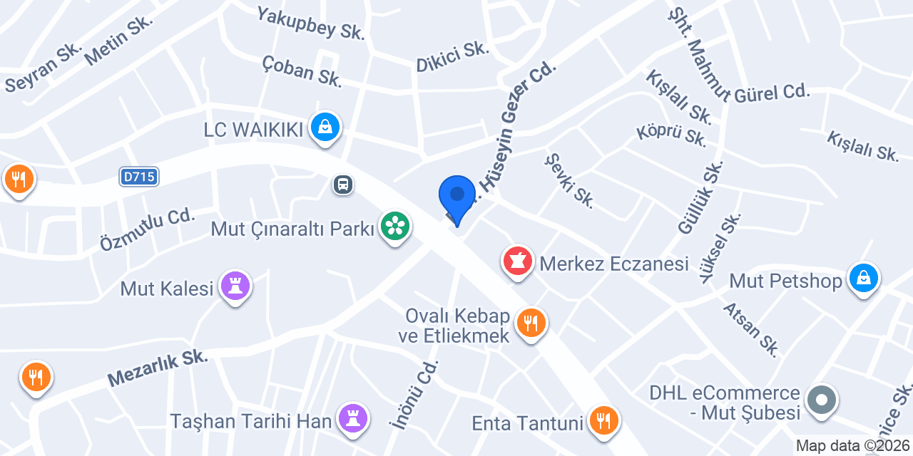 Derman Eczanesi konumu