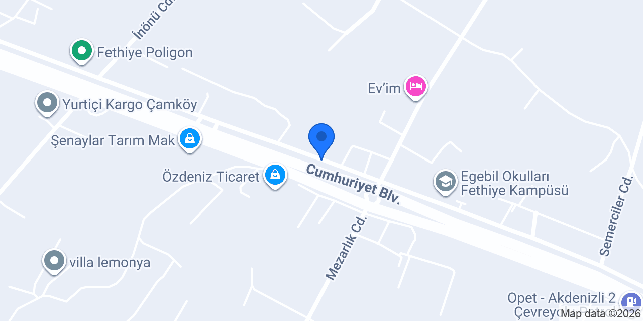 Çobanoğlu Tarım konumu