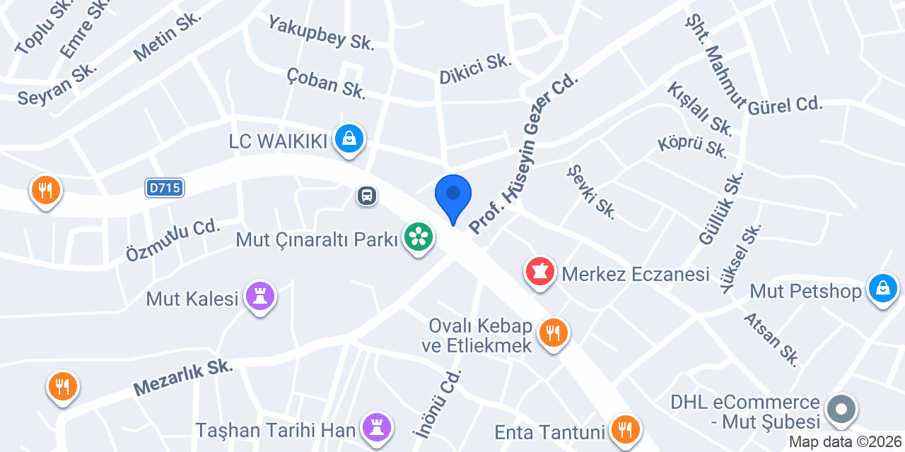 Tunasan Gıda konumu
