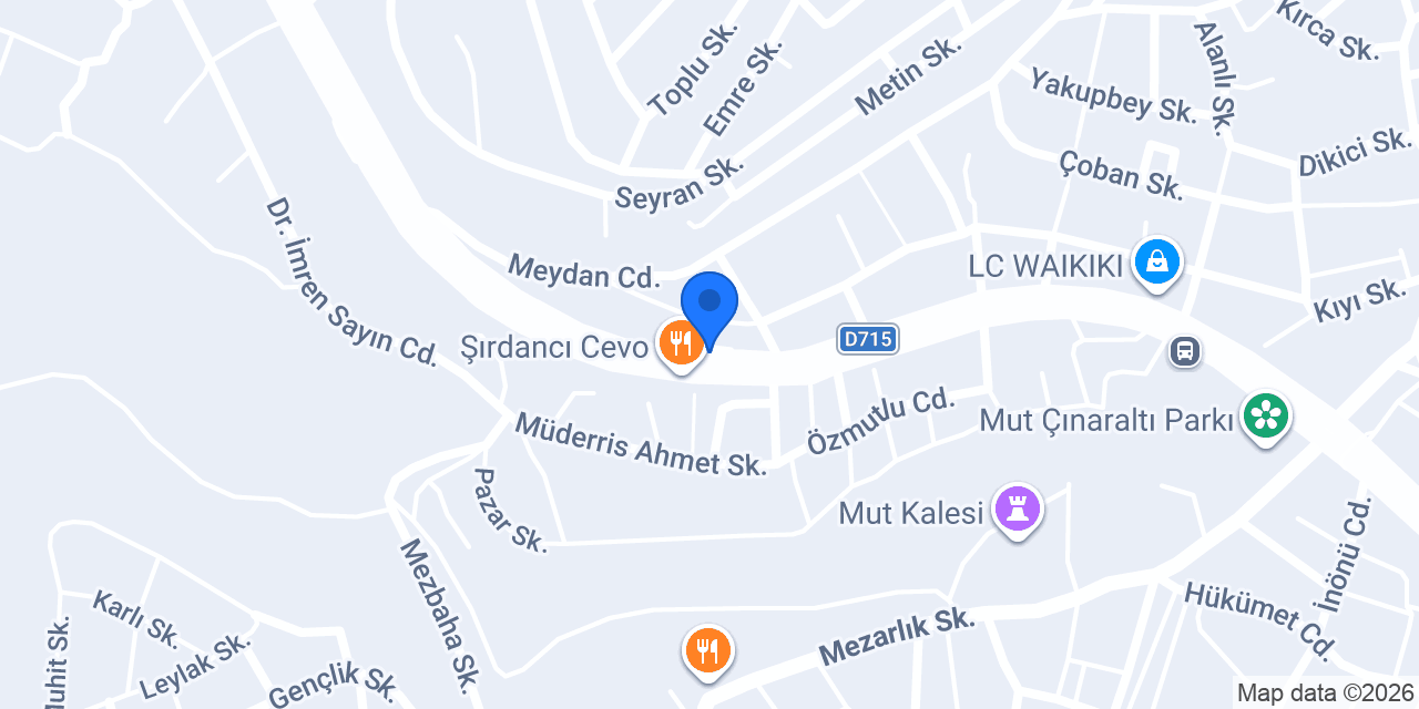 Bi Lezzet Tantuni konumu