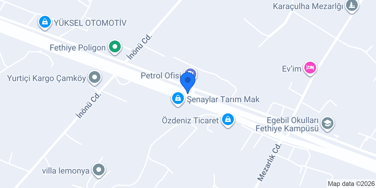 Fethiye Ege Okulları konumu