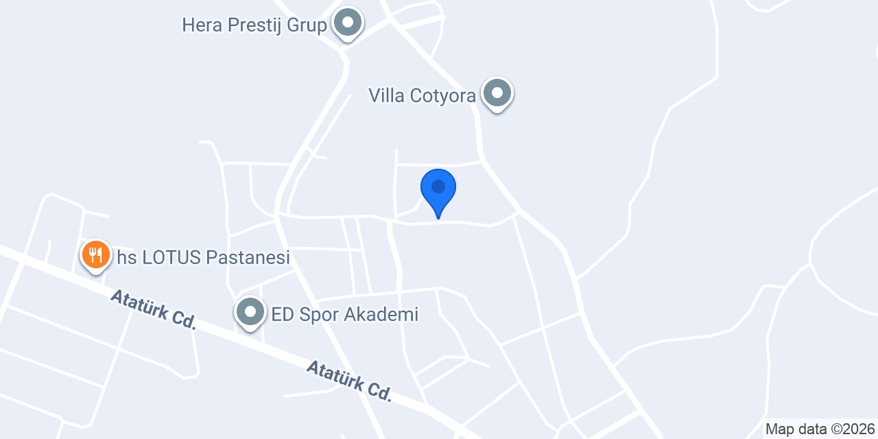 Villa Melodi konumu