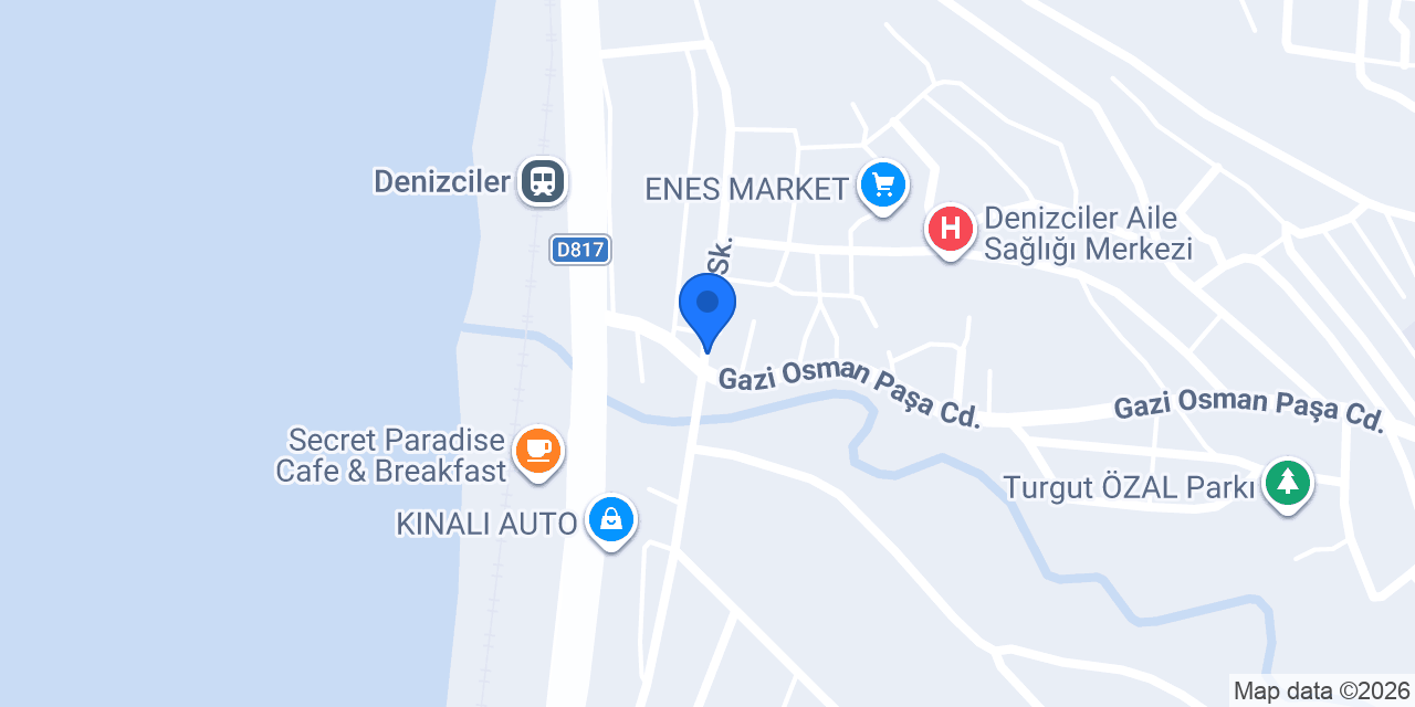 Oses Çiğköfte Denizciler Şube konumu