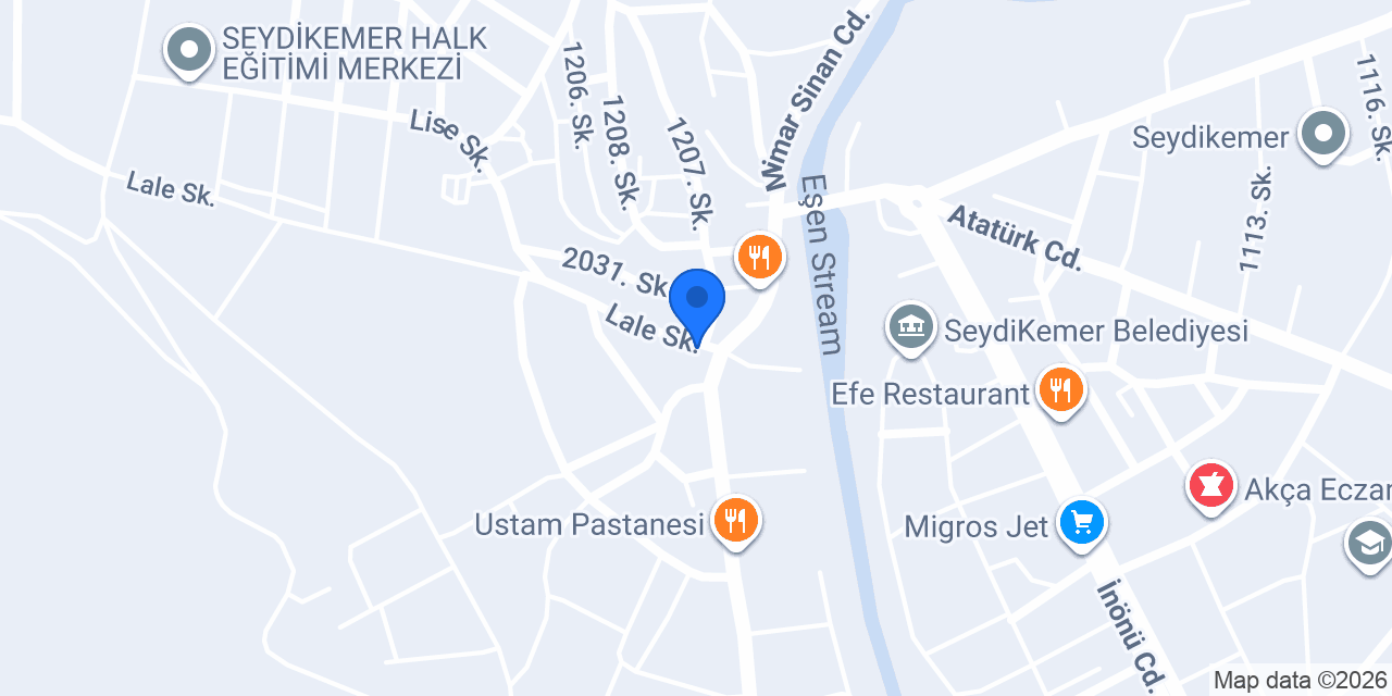 ÇETİN ECZANESİ konumu