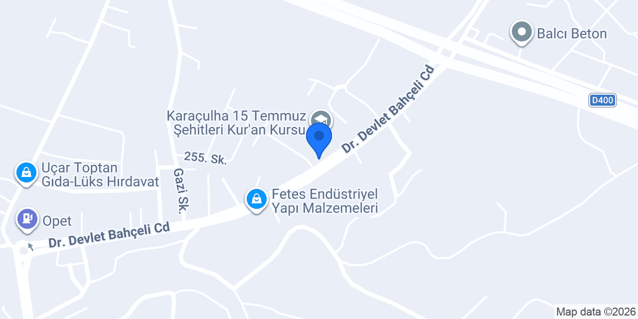 2Y Mekanik Isıtma konumu