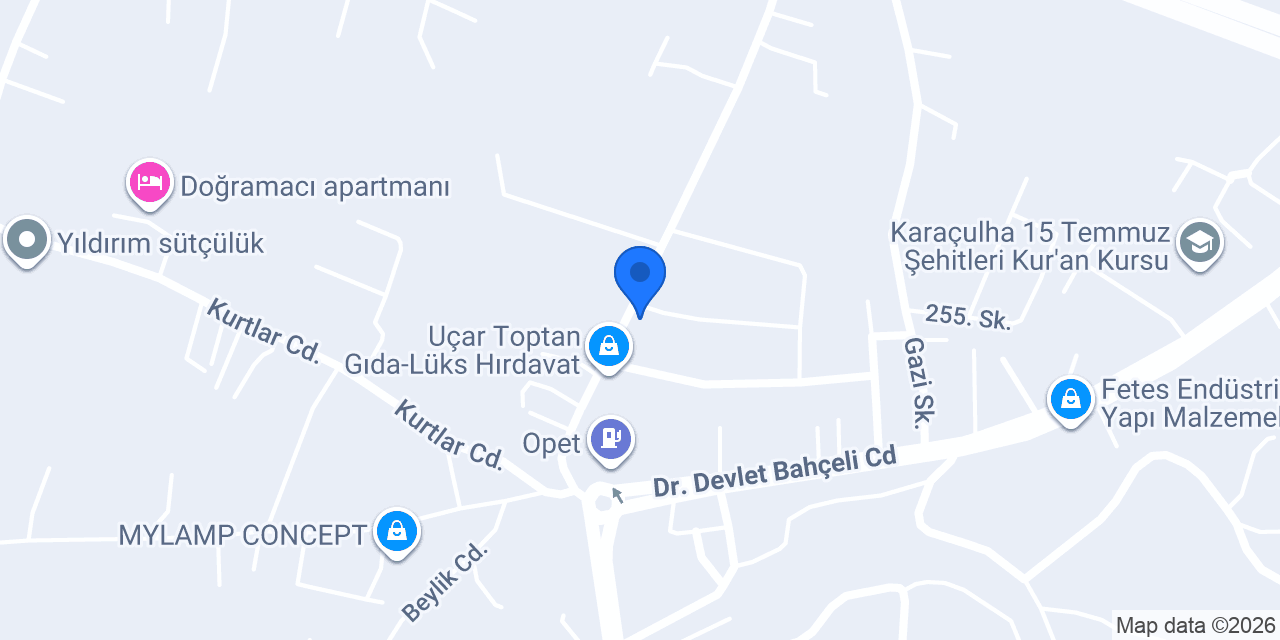 ÖZKÖK YAPI İNŞAAT konumu