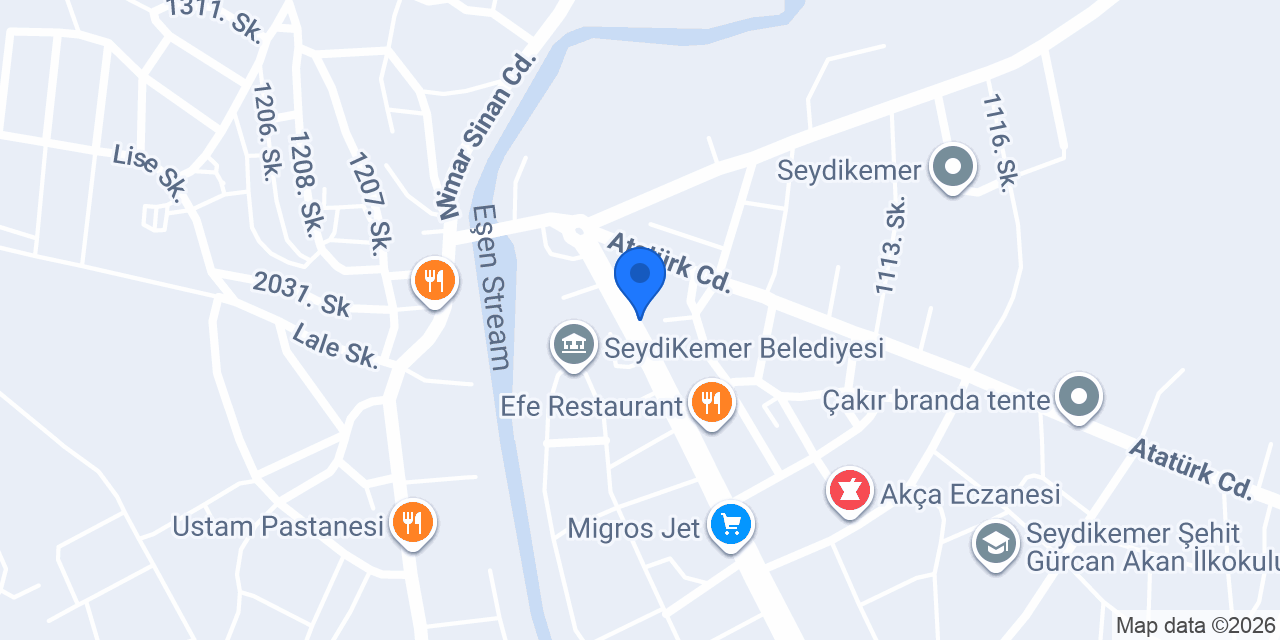 Aygün Bobinaj Sondaj konumu