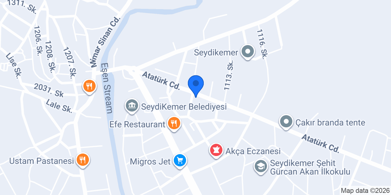 Akdeniz Peyzaj ve Çiçekçilik konumu