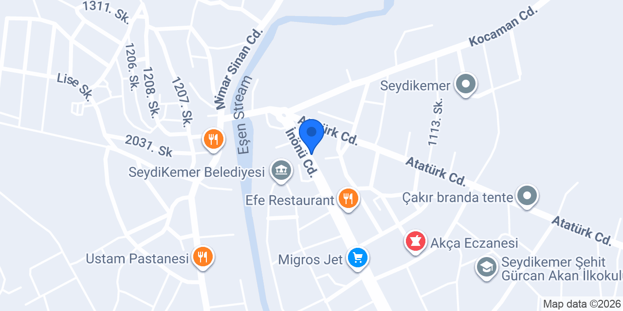 Ekinci Bilgisayar konumu