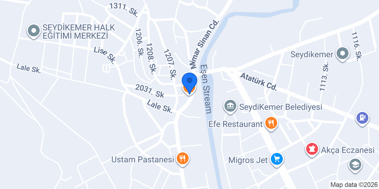 Komagene Etsiz Çiğ Köfte konumu