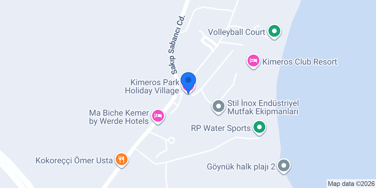 Kimeros Park Holiday Village konumu
