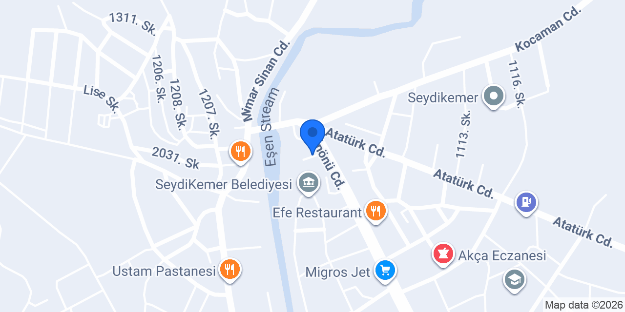 Pideci Emre usta konumu