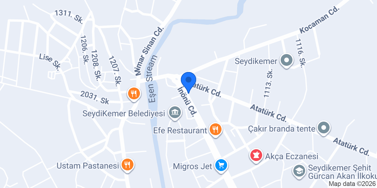 Topaloğlu Av konumu