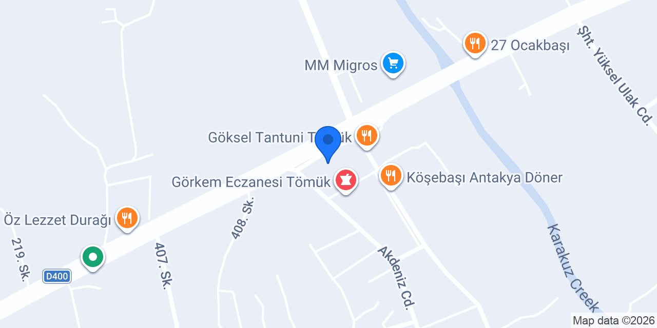 Komşu Sofrası konumu