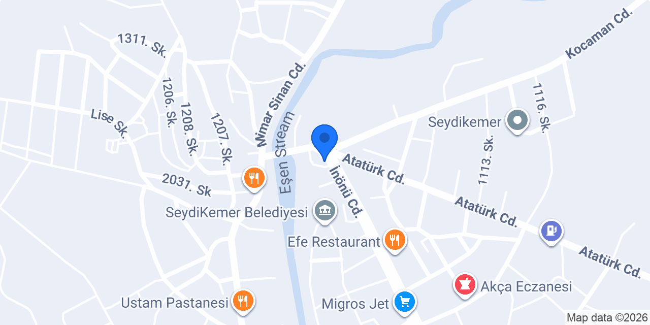 Sancar Kuyumculuk konumu