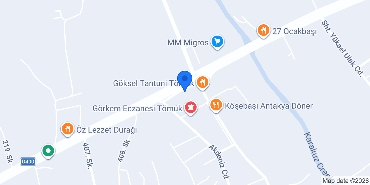 QUZU KOKOREÇ konumu