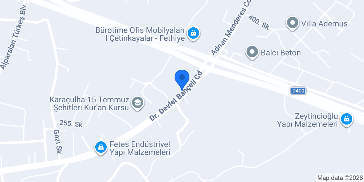 Beşkazalıoğlu Otomotiv konumu