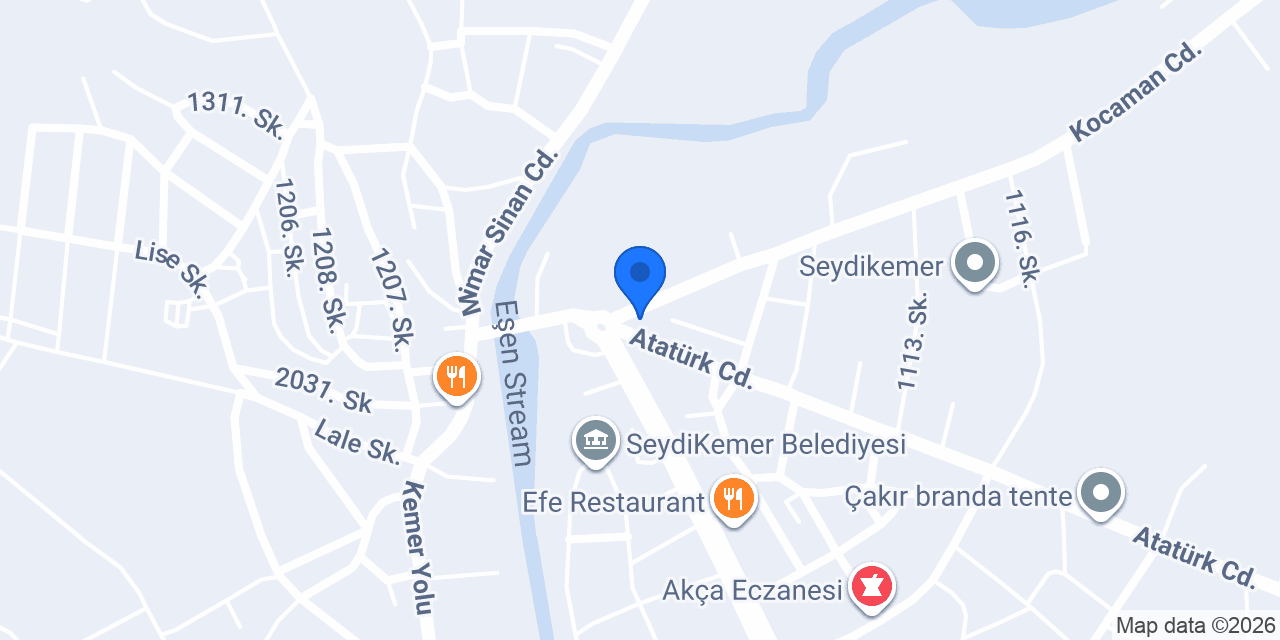 Kral Köfte konumu