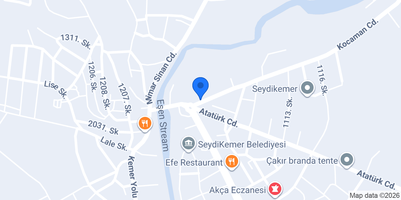 Elit Havuz konumu