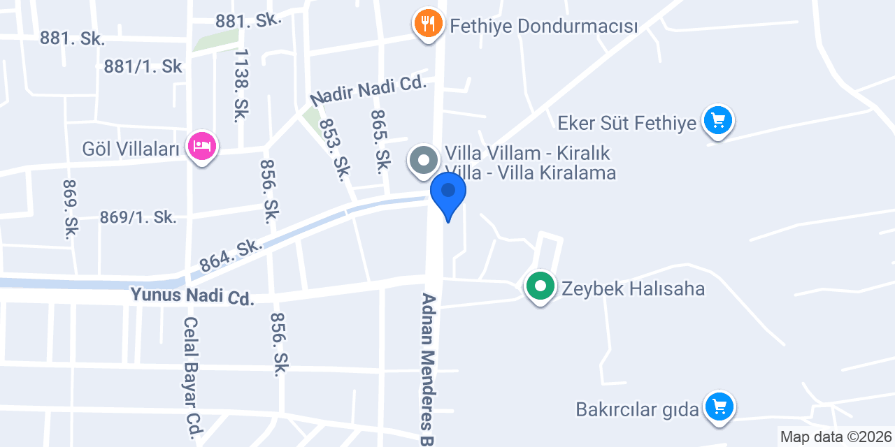DT. YAVUZ BAKIRCI konumu