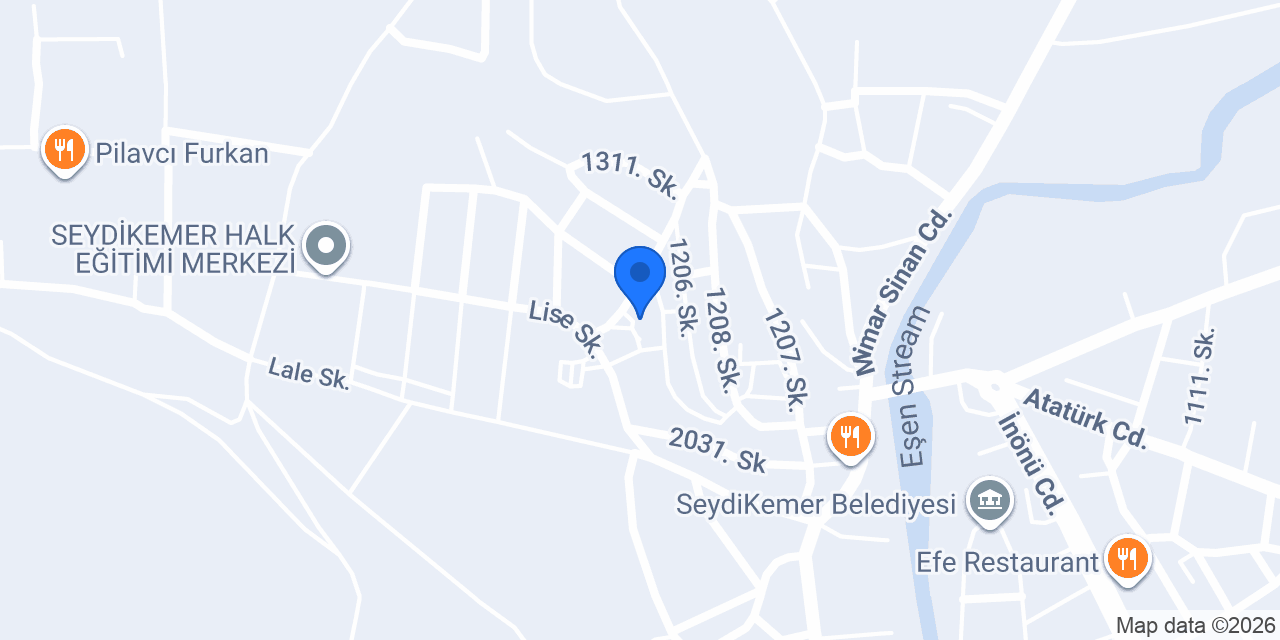 Fethiye 7 Nolu Kemer Aile Sağlık Mer. konumu