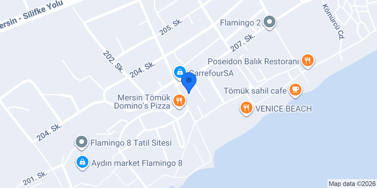 Mersin Çukurova Emlak konumu