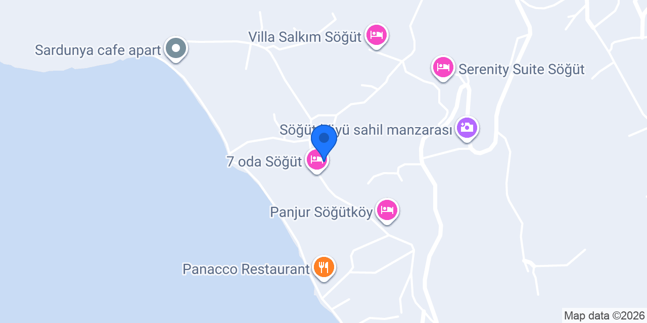 Keleş Pansiyon Restaurant | Söğüt Marmaris konumu