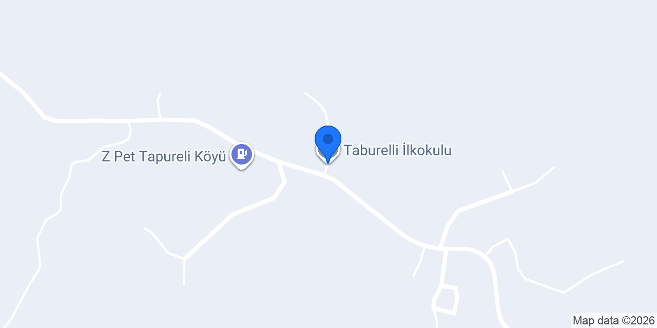 Taburelli İlkokulu konumu