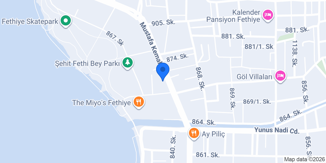 Efeler Yol Yardım konumu