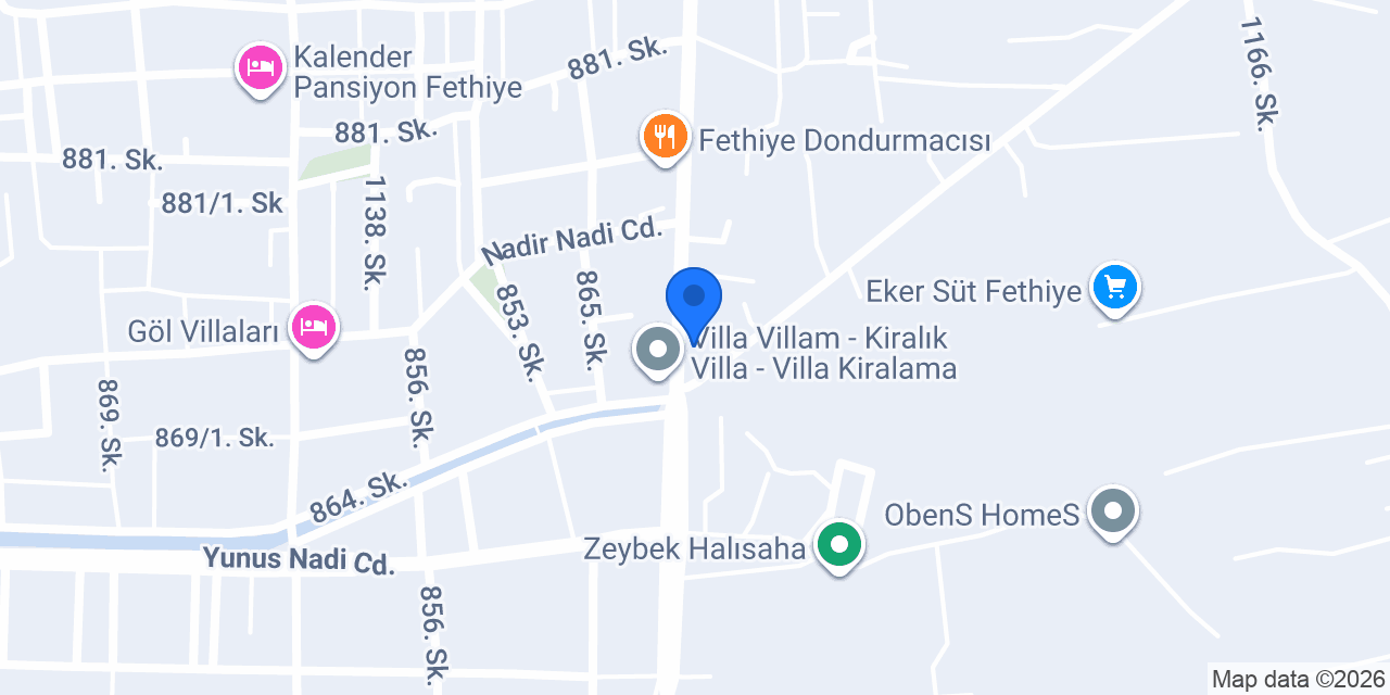 Poyraz Havuz konumu