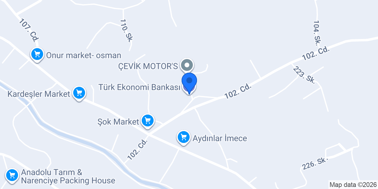Türk Ekonomi Bankası konumu