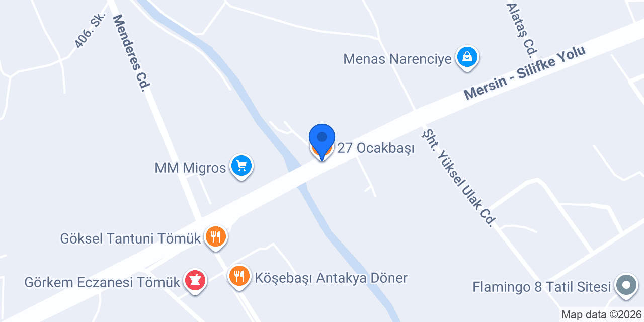 27 Ocakbaşı konumu