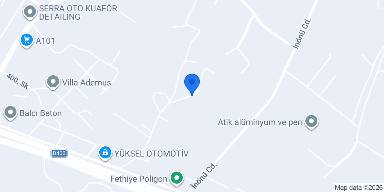 Fethiye Zirve Fide konumu