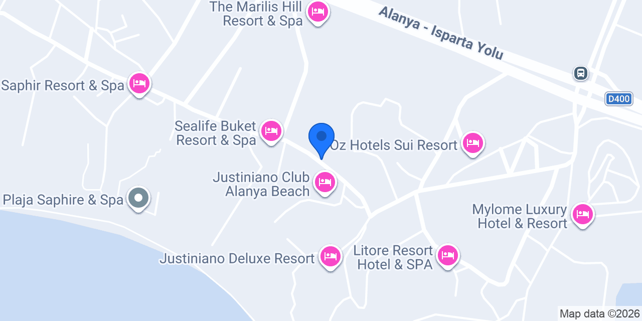Lofts Alanya Lina konumu